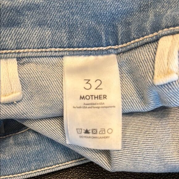 MOTHER Hustler Patch Pocket Ankle Jeans Tune in Tune out size 32 NEW - Picture 11 of 14